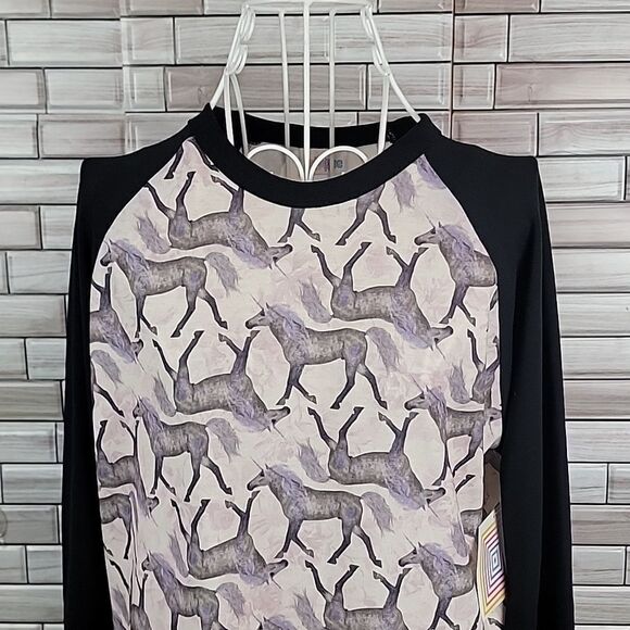 LulaRoe unicorn t-shirt Size S  NWT - Picture 2 of 12
